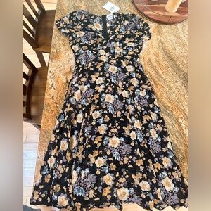 Hello Molly Black Floral Dress